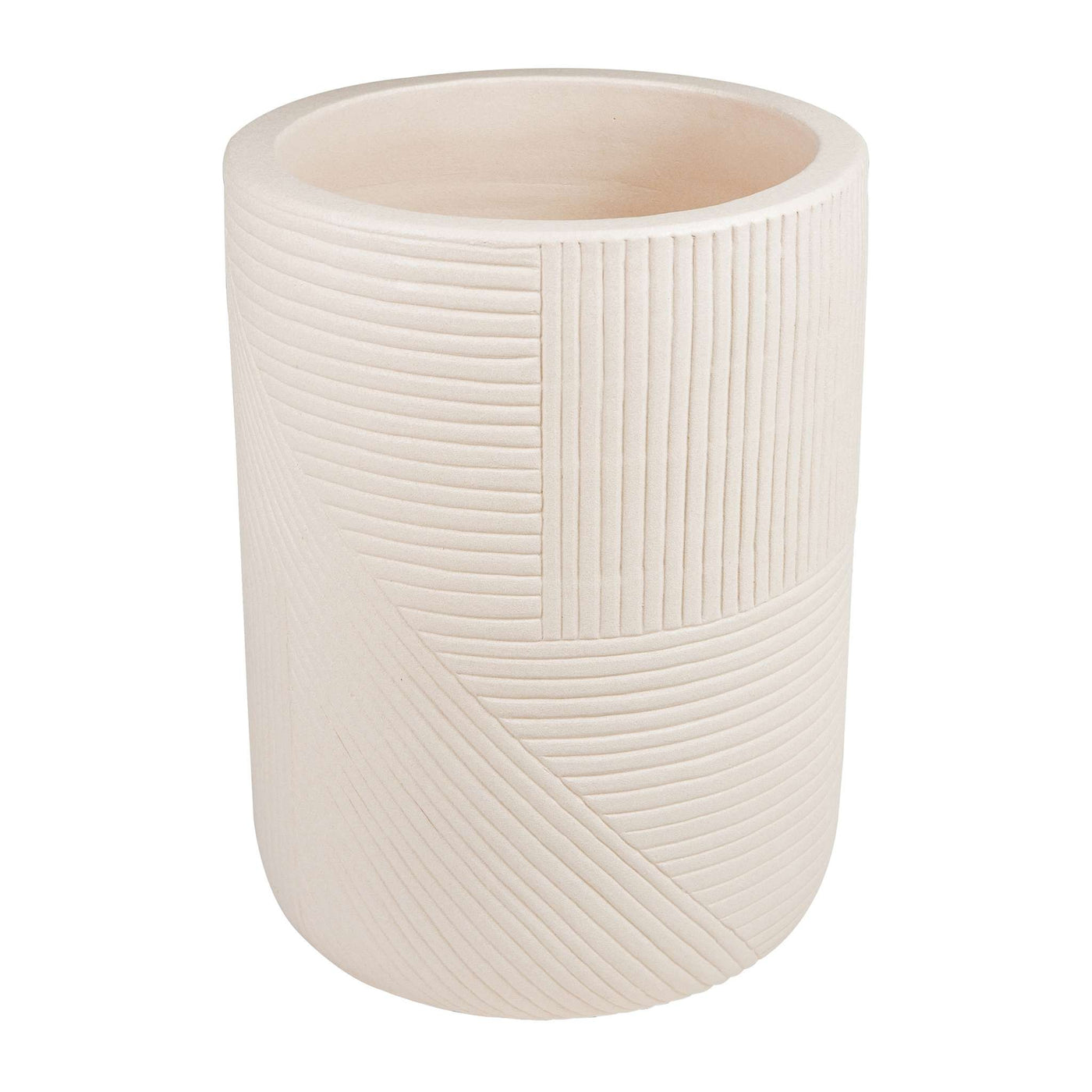 Serenity Textured Planter Set (1 Large and 1 Small)