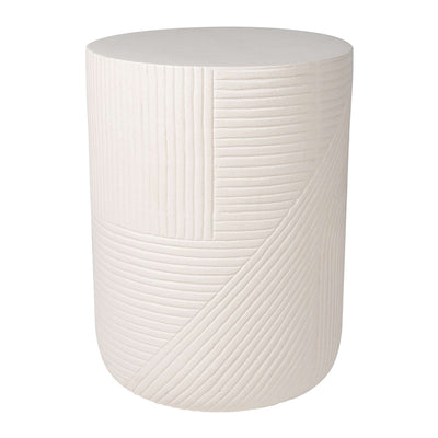 Serenity Textured Side Table 14"