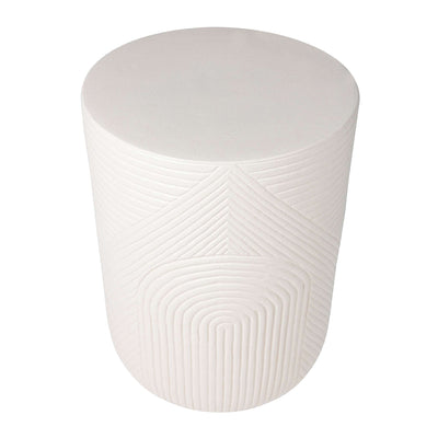 Serenity Textured Side Table 16"