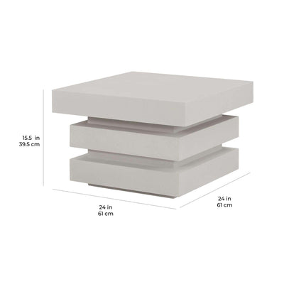 Meditation Square Accent Table