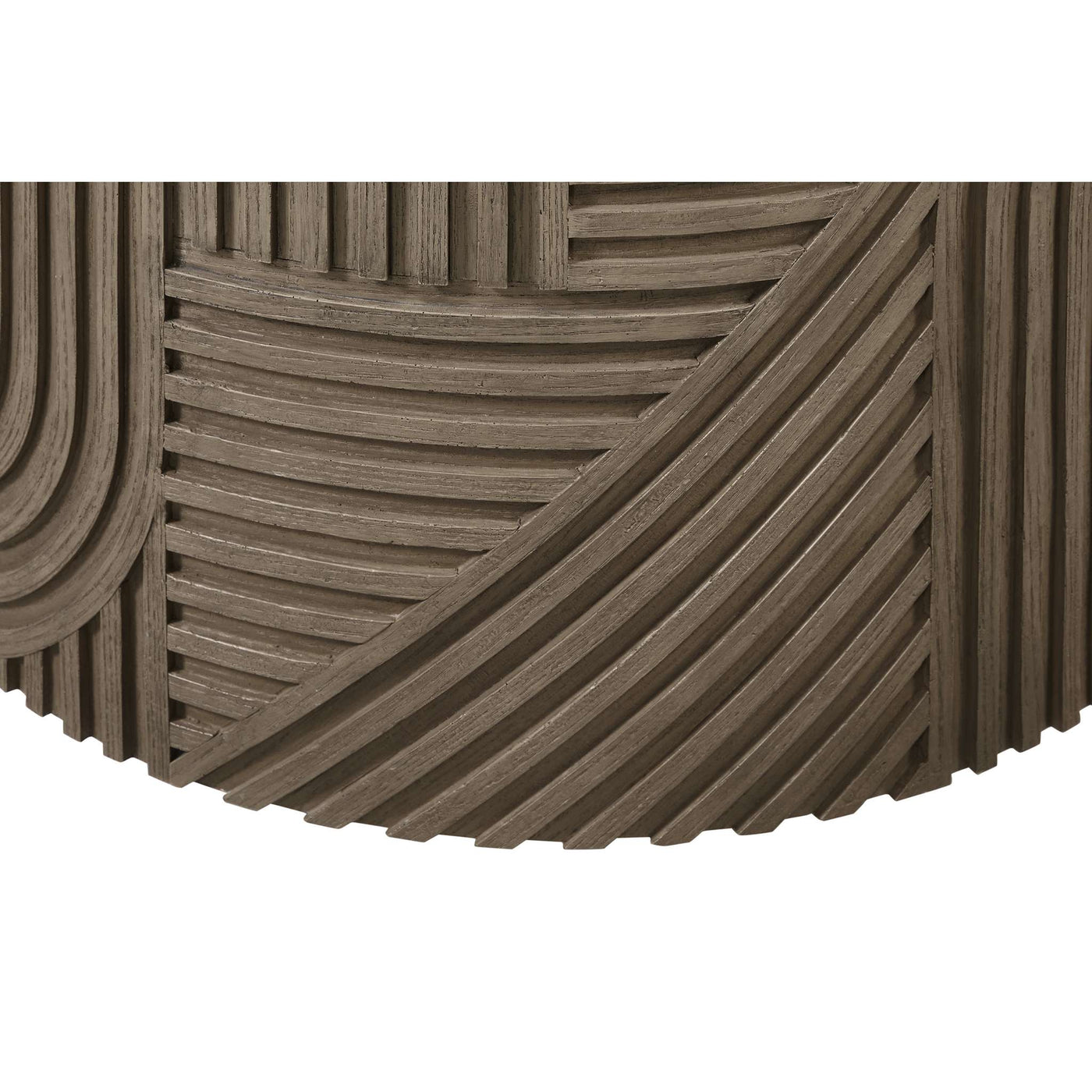 Serenity Textured Round Drum Table