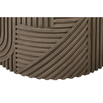 Serenity Textured Round Drum Table
