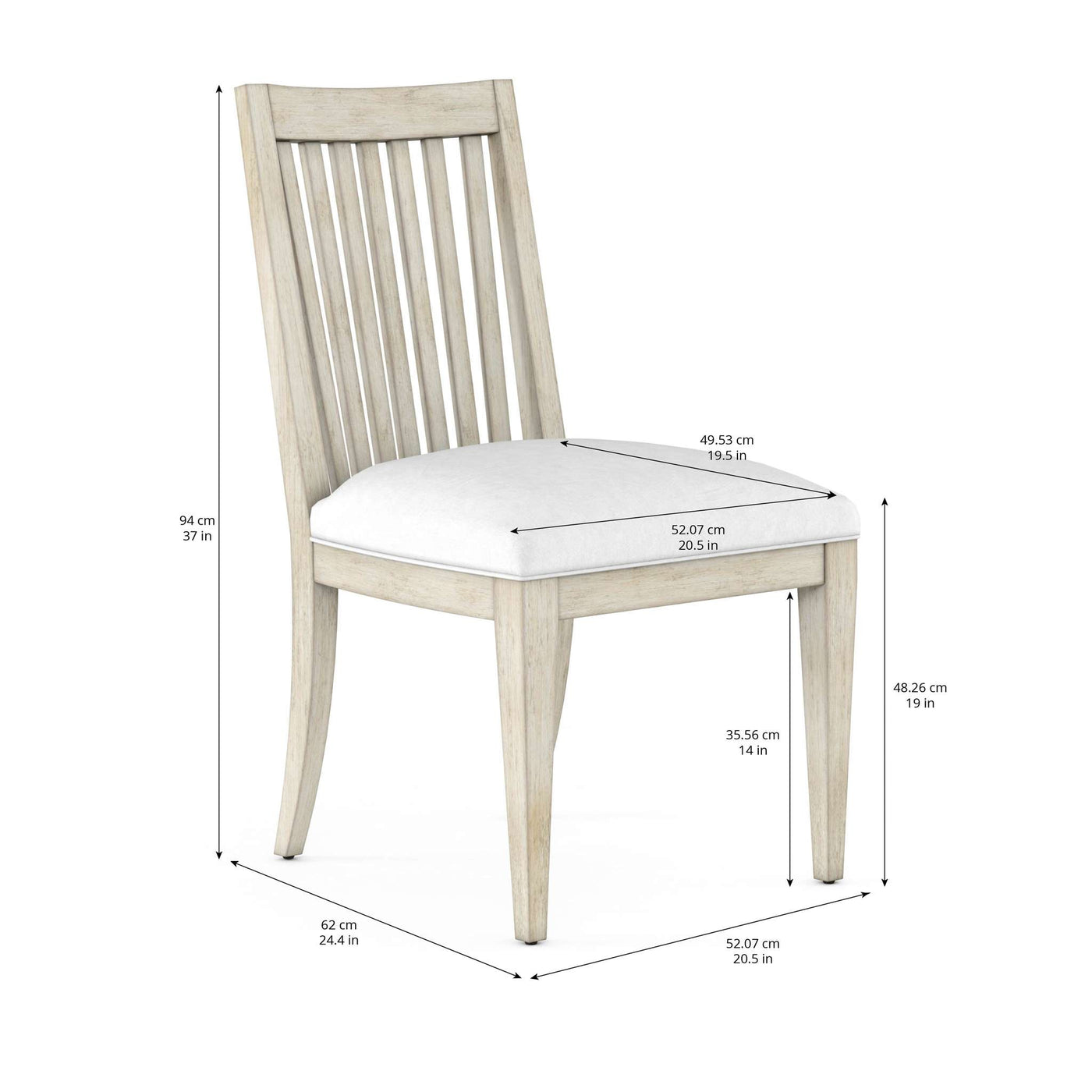 Cotiere Side Chair (Sold As Set Of 2)