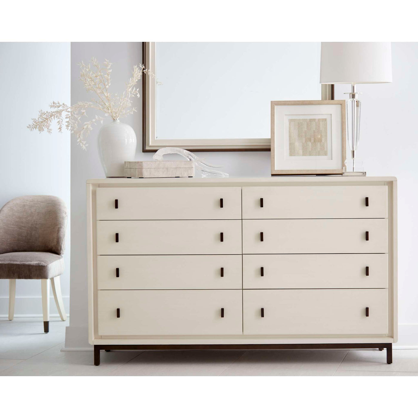 Blanc Landscape Mirror