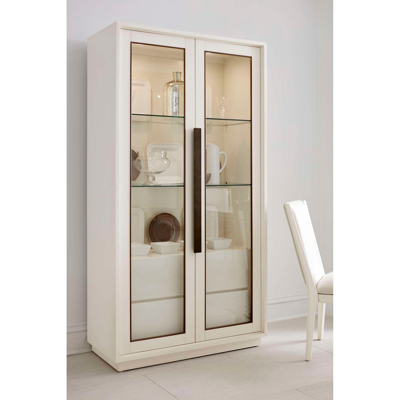 Blanc Display Cabinet