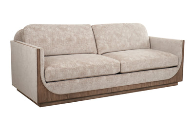 Bastion Sofa, H-Silver