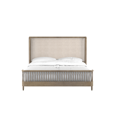 Finn Upholstered Shelter Bed