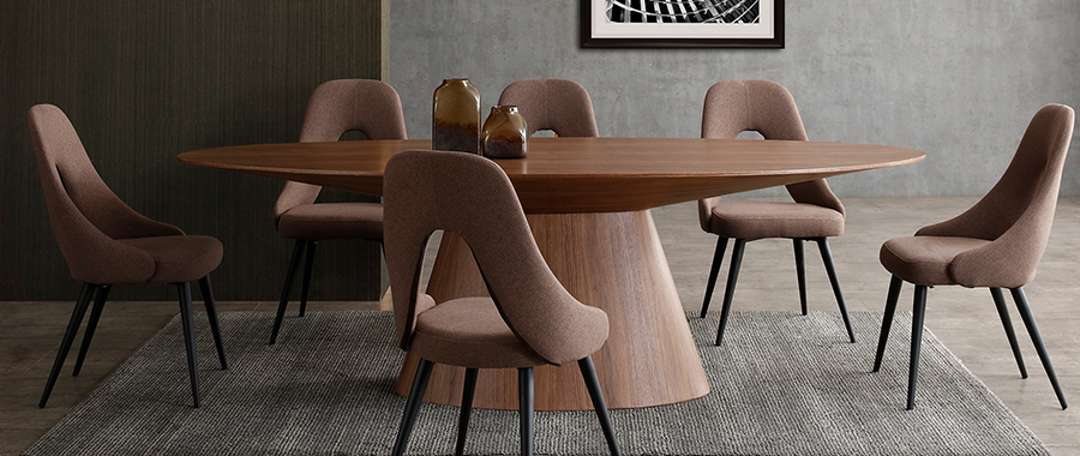 Bruno Oval Dining Table