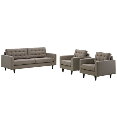 Empress Sofa and Armchairs Set of 3