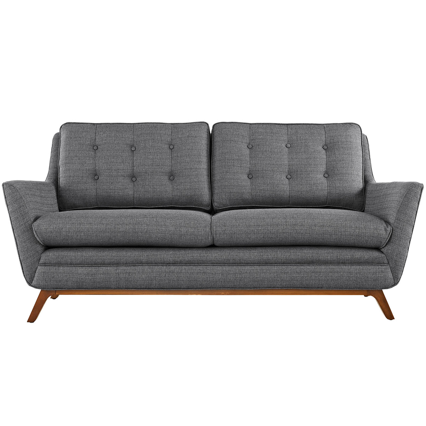 Beguile Upholstered Fabric Loveseat