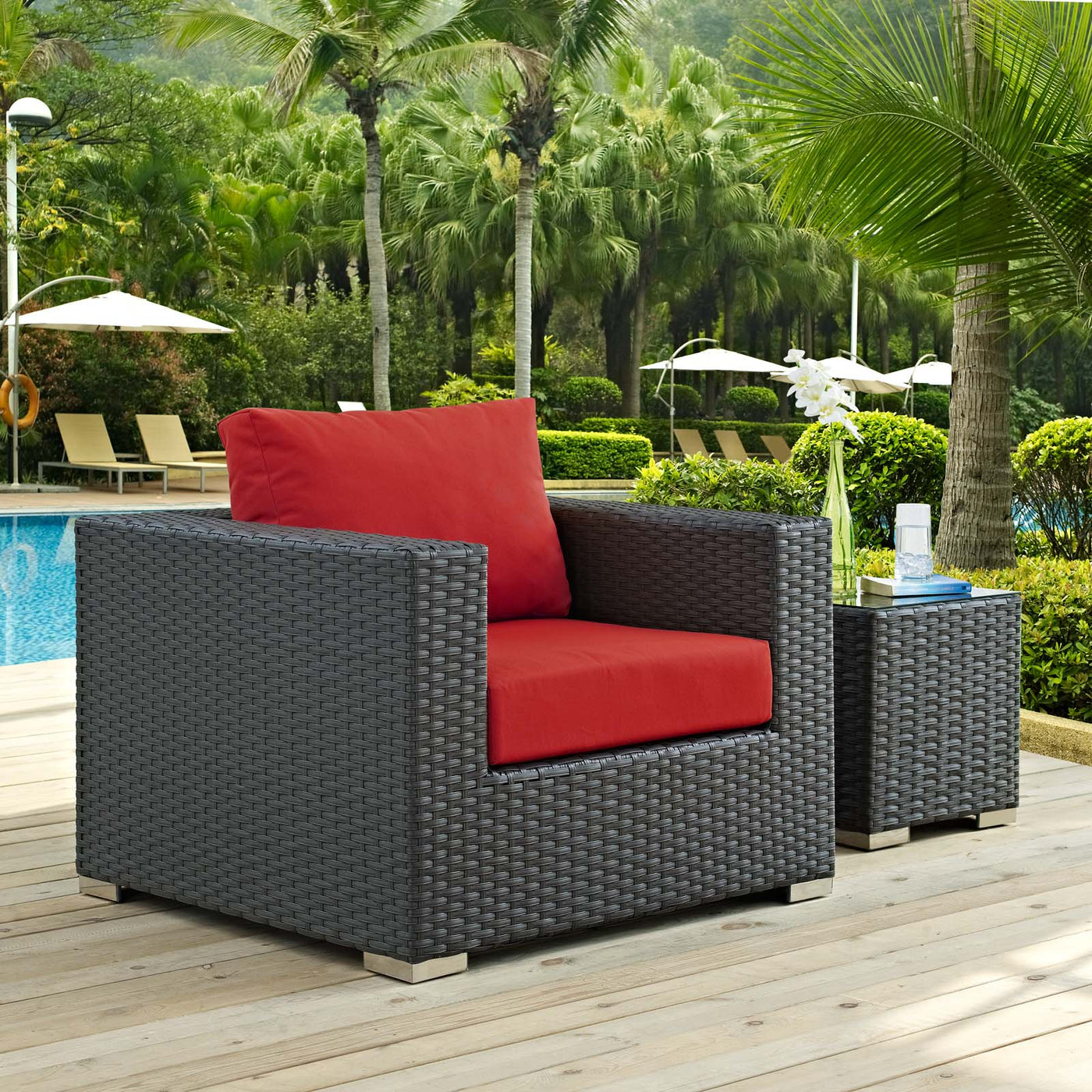 Sojourn Outdoor Patio Sunbrella® Armchair
