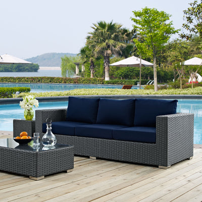 Sojourn Outdoor Patio Sunbrella® Sofa
