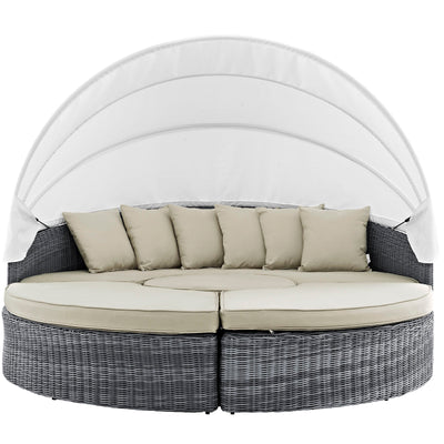 Summon Canopy Outdoor Patio Sunbrella® Daybed