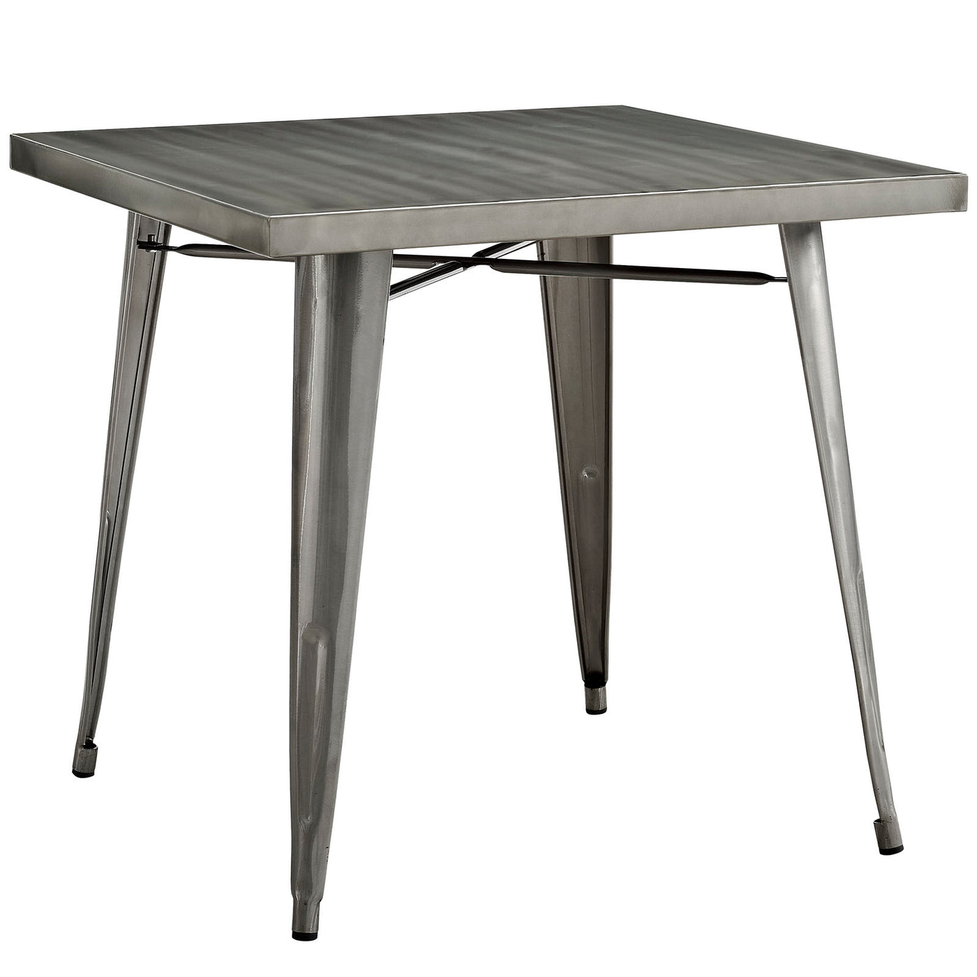 Alacrity Square Metal Dining Table