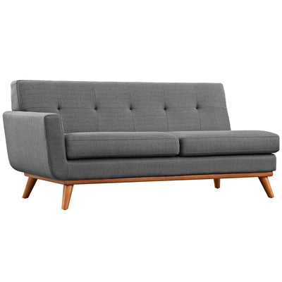 Engage Right-Facing Upholstered Fabric Sectional Sofa