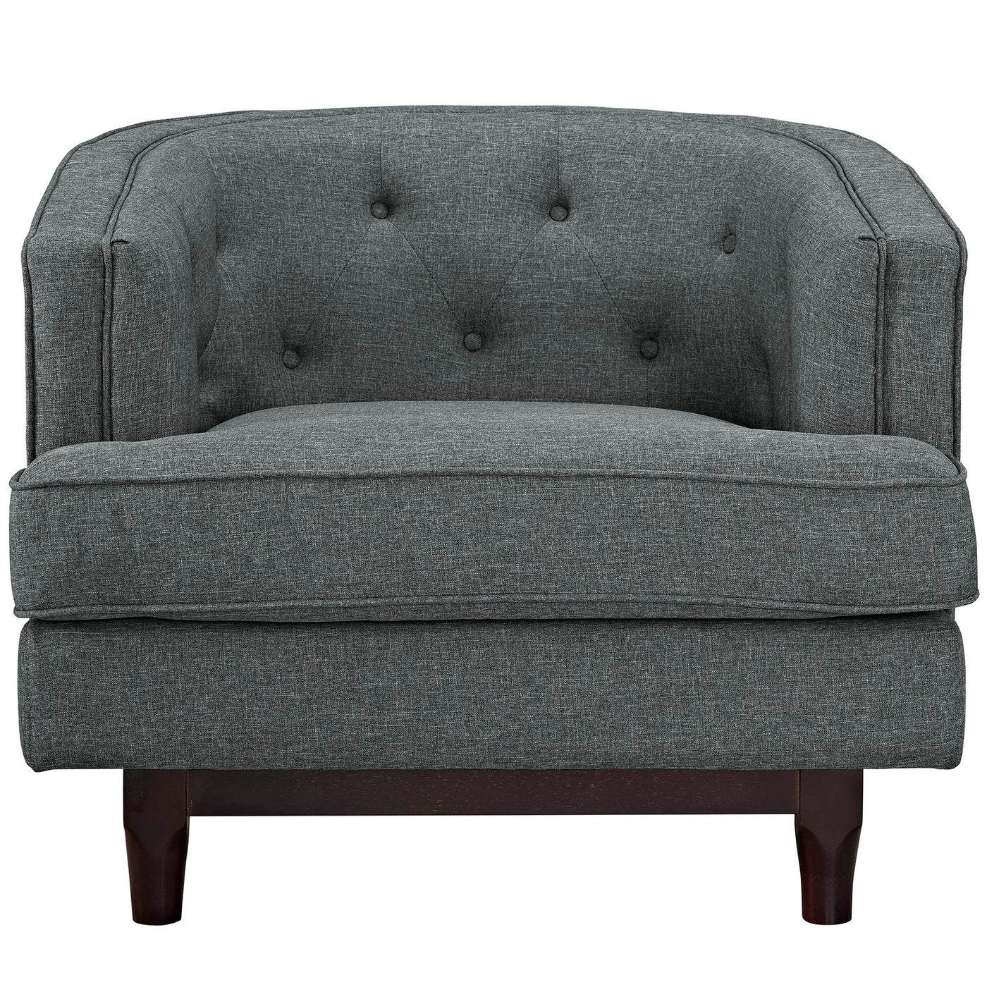 Coast Upholstered Fabric Armchair