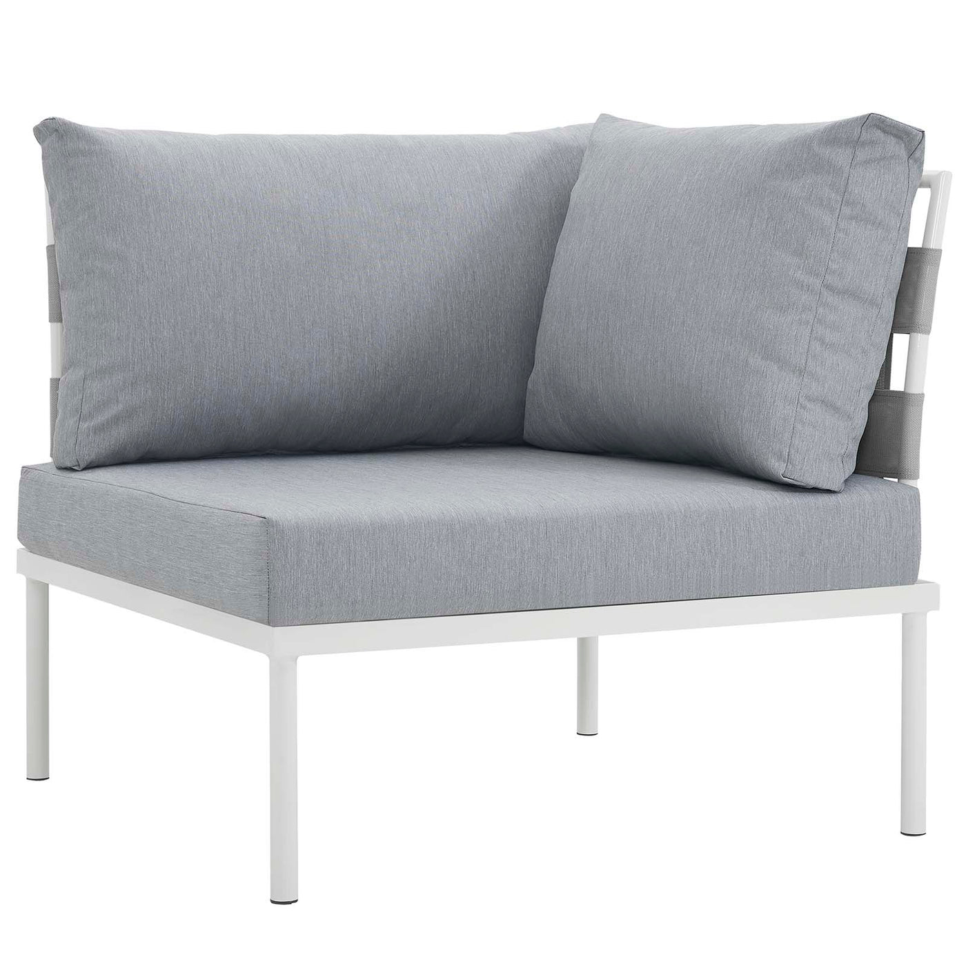Harmony 5 Piece Outdoor Patio Aluminum Sectional Sofa Set