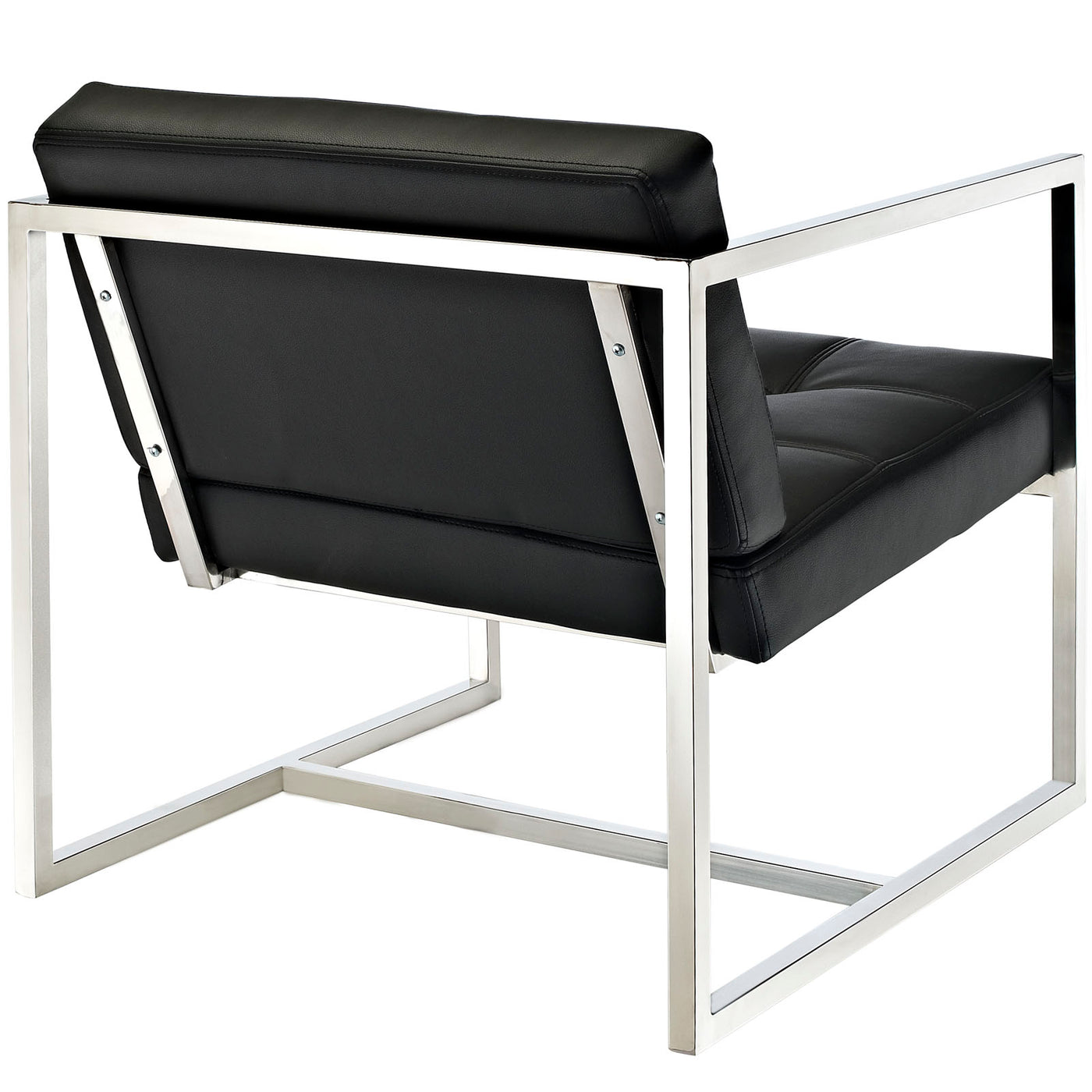 Hover Upholstered Vinyl Lounge Chair