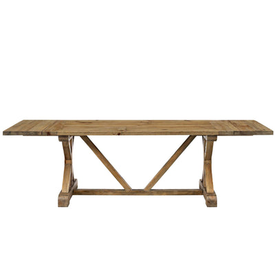 Den Extendable Wood Dining Table