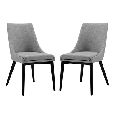 Viscount Dining Side Chair Fabric Set of 2