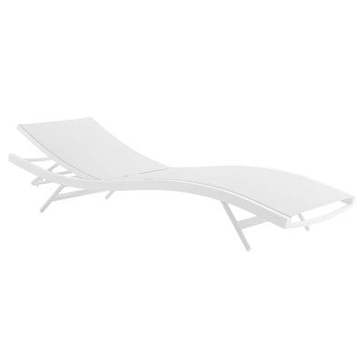 Glimpse Outdoor Patio Mesh Chaise Lounge Chair