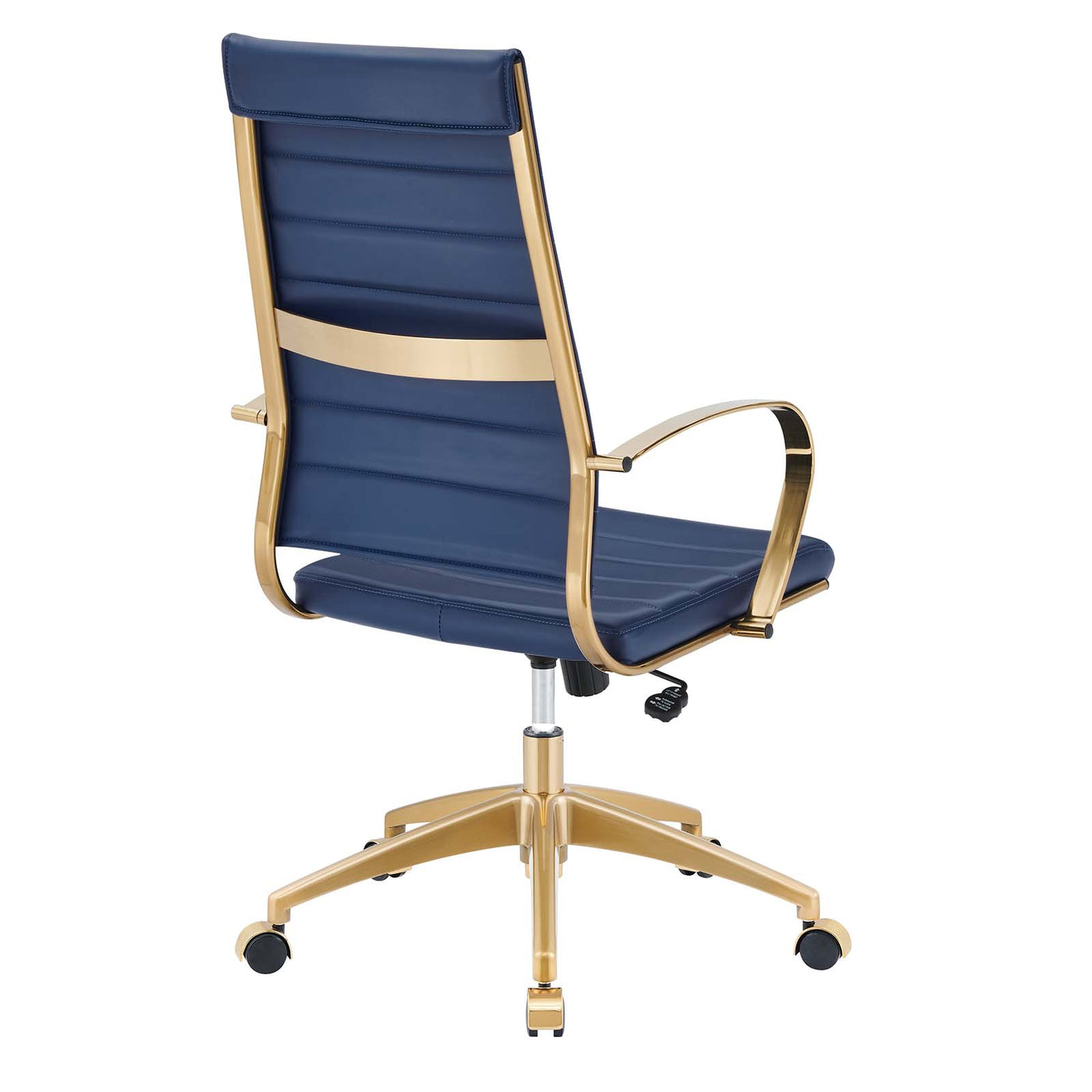Jive Gold Stainless Steel Highback Office Chair