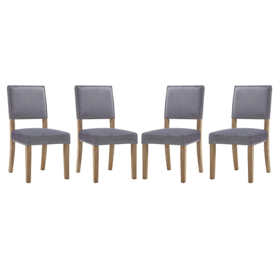 Oblige Dining Chair Wood Set of 4