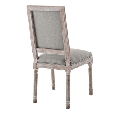 Court Dining Side Chair Upholstered Fabric Set of 2