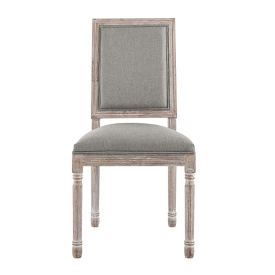 Court Dining Side Chair Upholstered Fabric Set of 2