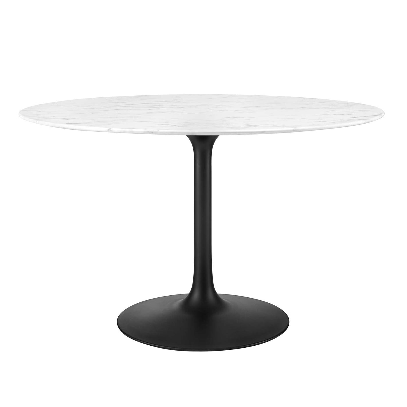 Lippa 48" Round Artificial Marble Dining Table
