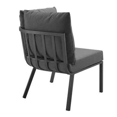 Riverside Outdoor Patio Aluminum Corner Chair