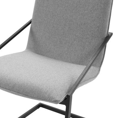 Pitch Upholstered Fabric Dining Armchair