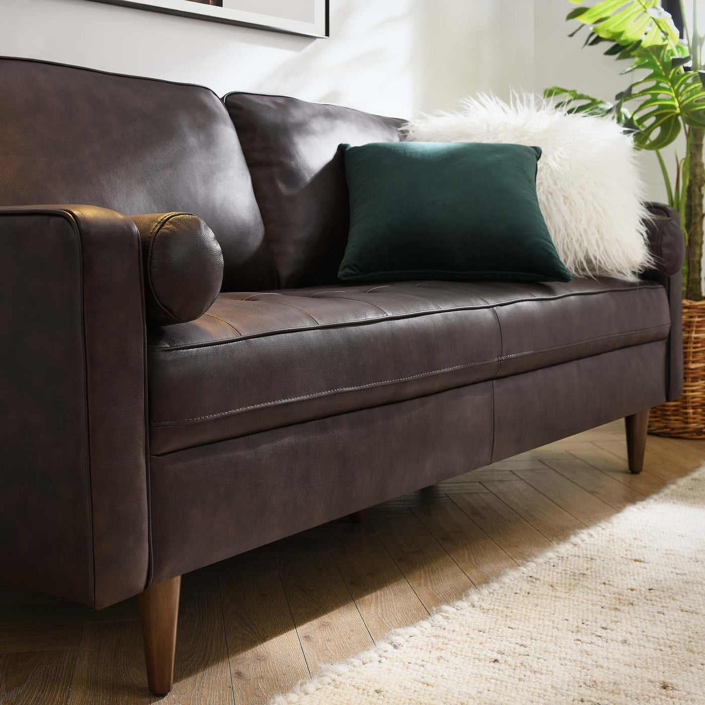 Valour Leather Sofa