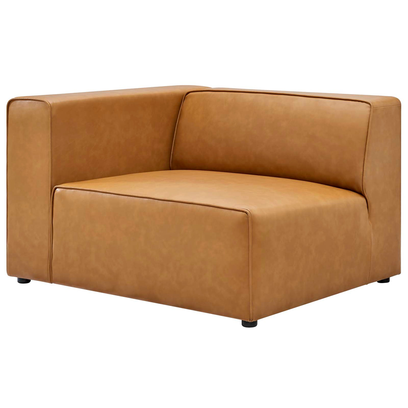 Mingle Vegan Leather Sofa and Armchair Set