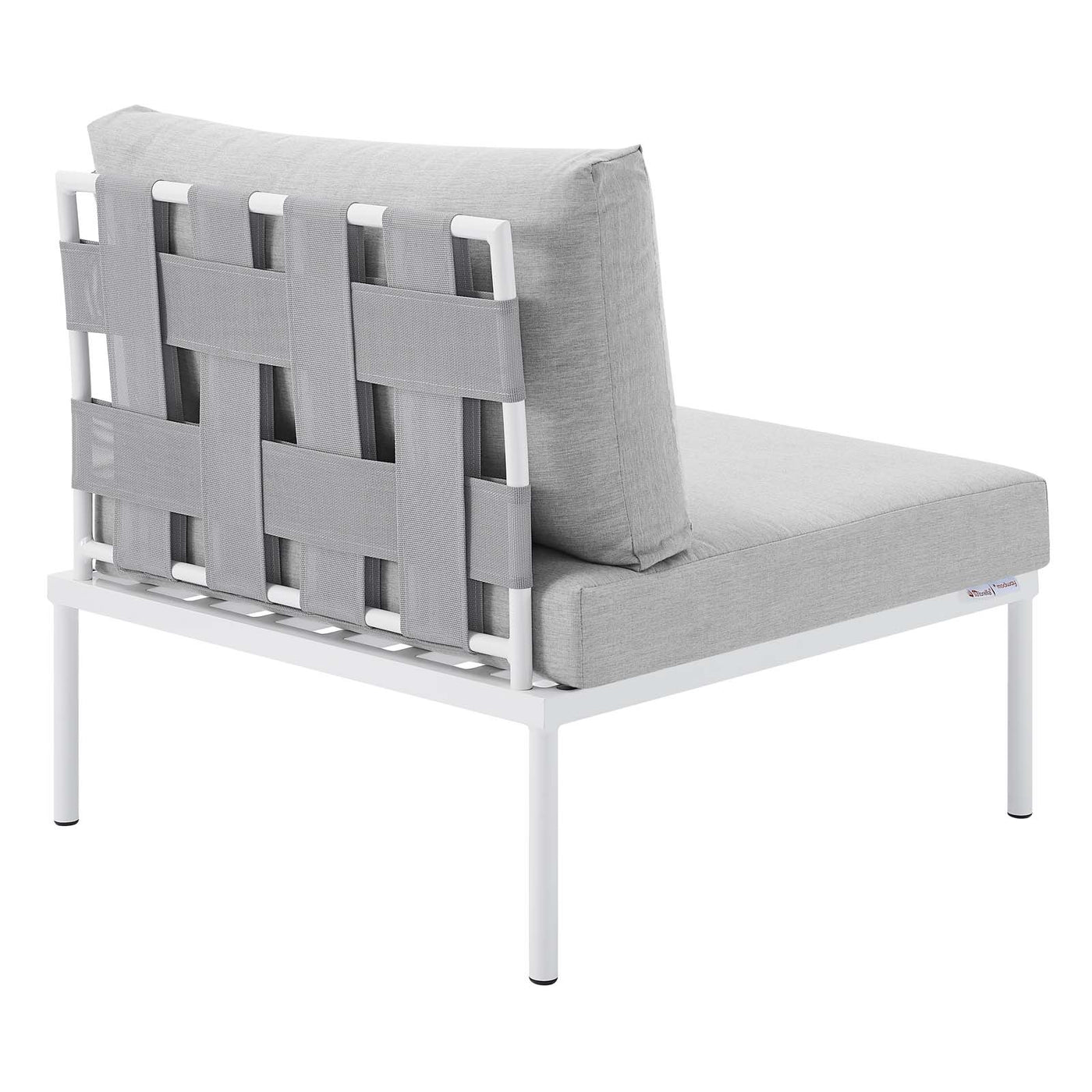 Harmony 7-Piece  Sunbrella® Outdoor Patio Aluminum Sectional Sofa Set