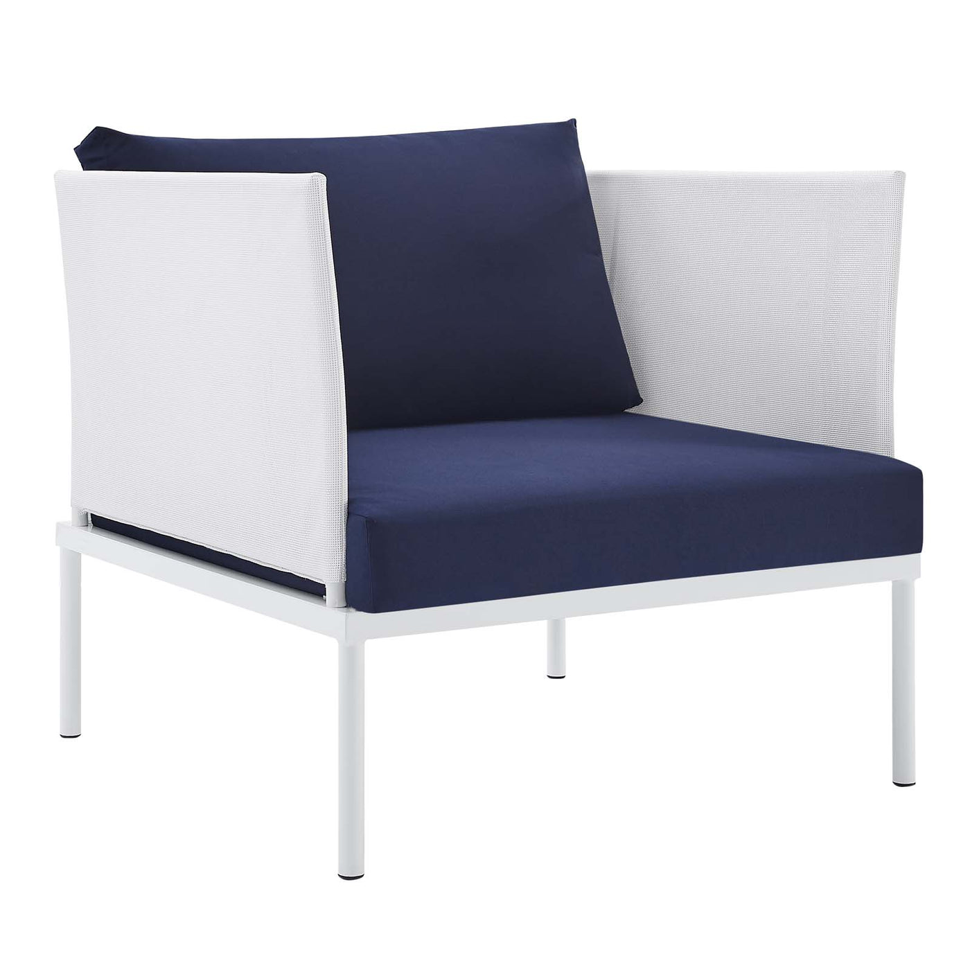 Harmony 8-Piece  Sunbrella® Outdoor Patio Aluminum Seating Set
