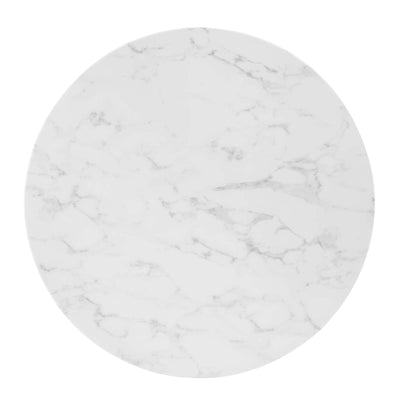 Zinque 36" Artificial Marble Dining Table