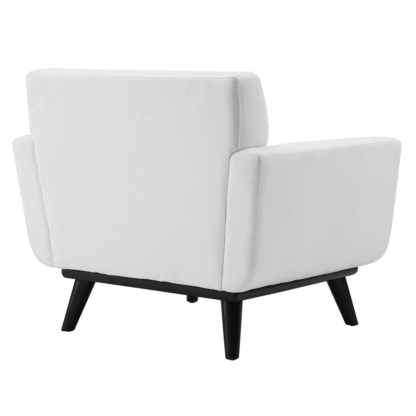 Engage Channel Tufted Fabric Armchair