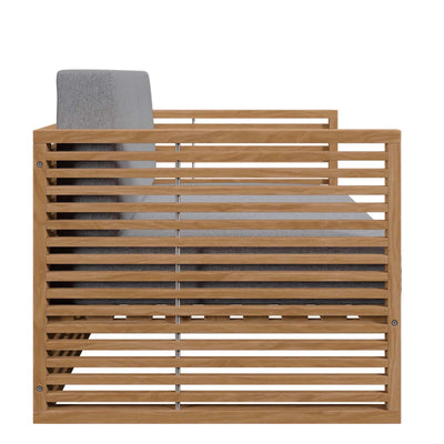Carlsbad 6-Piece Teak Wood Outdoor Patio Set