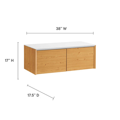 Kinetic Wall-Mount Office Storage Cabinet