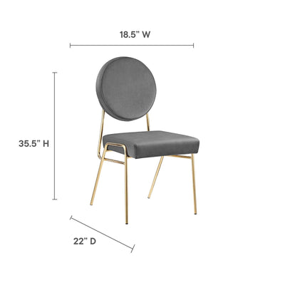 Craft Performance Velvet Dining Side Chair