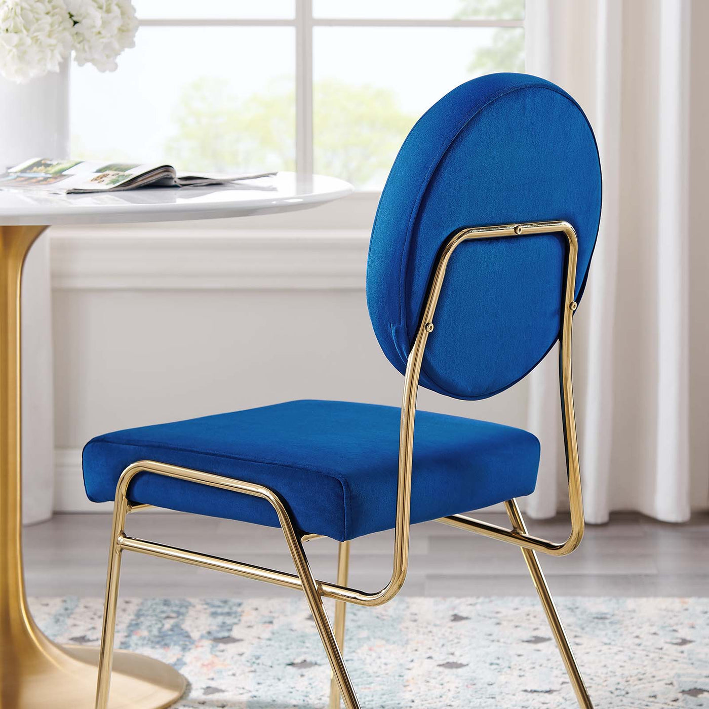 Craft Performance Velvet Dining Side Chair