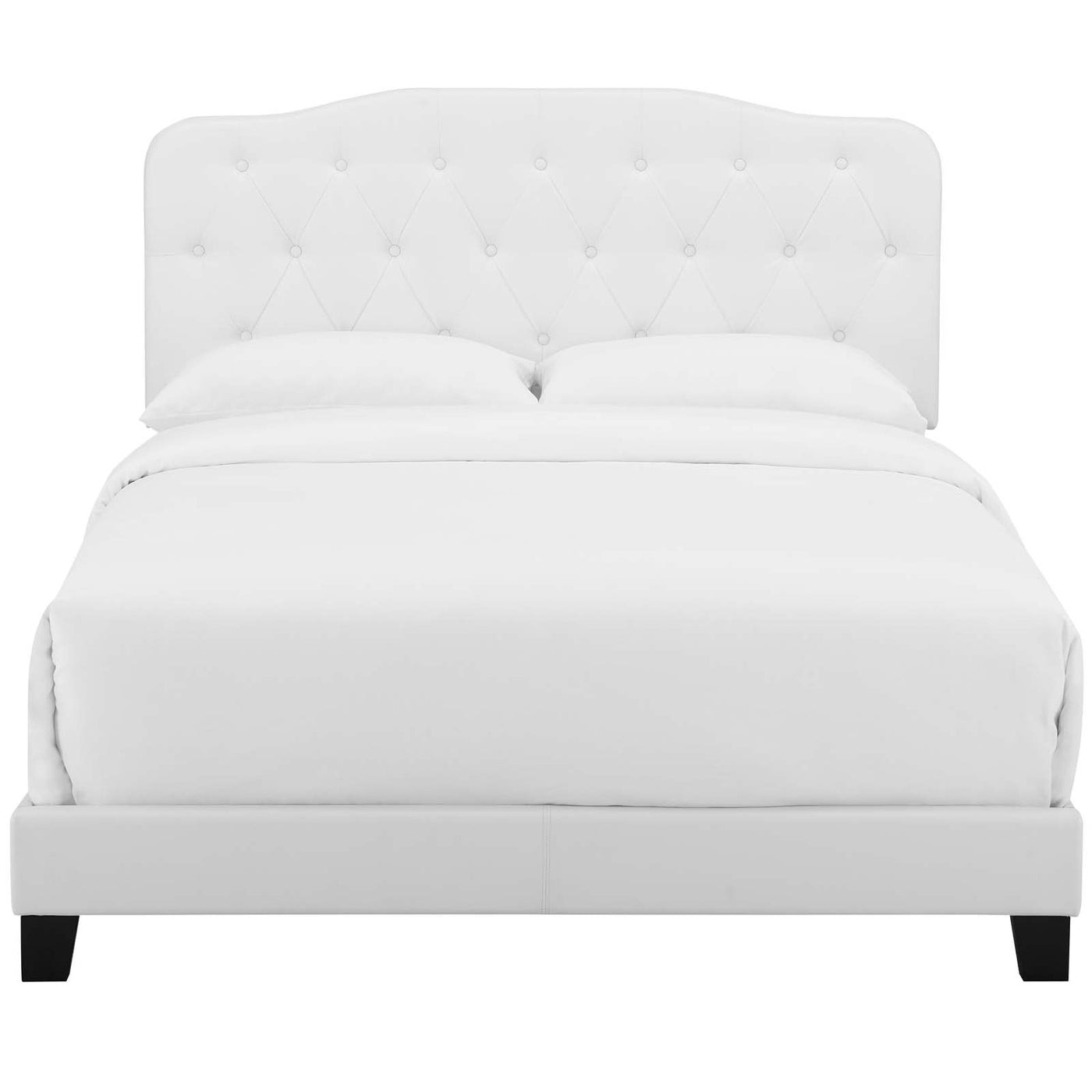 Amelia Twin Faux Leather Bed