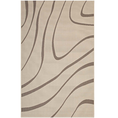 Surge Swirl Abstract 5x8 Indoor and Outdoor Area Rug
