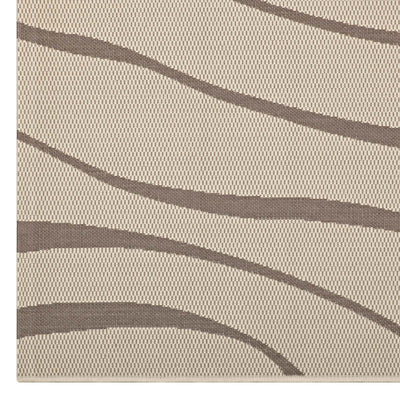 Surge Swirl Abstract 8x10 Indoor and Outdoor Area Rug