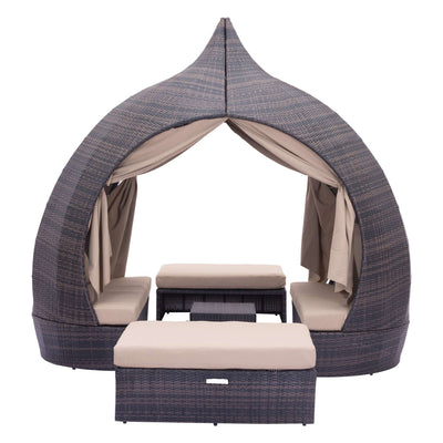 Zuo Mod Majorca Daybed Brown